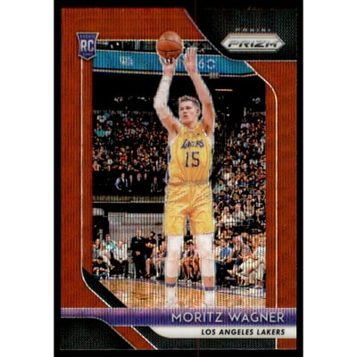 2018-19 Panini Prizm Prizms Ruby Wave #284 Moritz Wagner