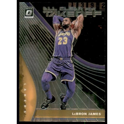 2019-20 Donruss Optic All Clear for Takeoff #2 LeBron James