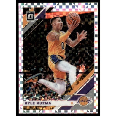 2019-20 Donruss Optic Checkerboard #80 Kyle Kuzma