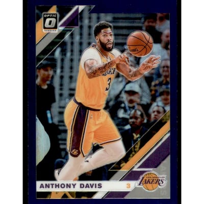 2019-20 Donruss Optic Purple #90 Anthony Davis