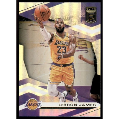 2019-20 Elite #87 LeBron James