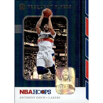 2019-20 Hoops Frequent Flyers Holo #2 Anthony Davis
