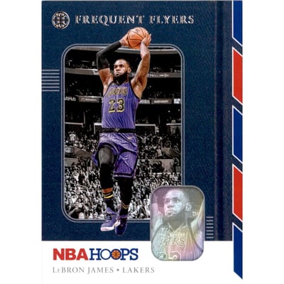2019-20 Hoops Frequent Flyers #15 LeBron James