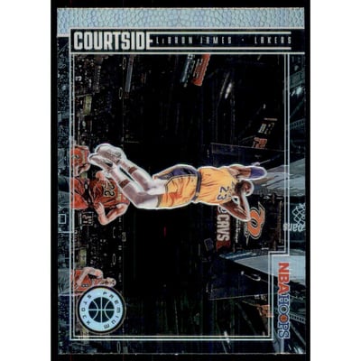 2019-20 Hoops Premium Stock Courtside Holo #1 LeBron James