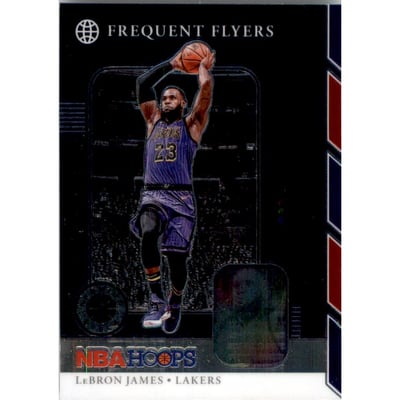 2019-20 Hoops Premium Stock Frequent Flyers #15 LeBron James