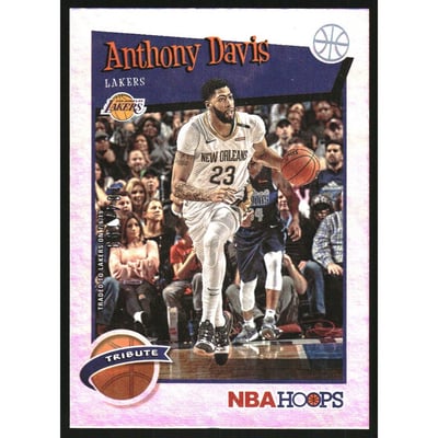 2019-20 Hoops Silver #294 Anthony Davis