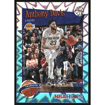2019-20 Hoops Teal Explosion #294 Anthony Davis