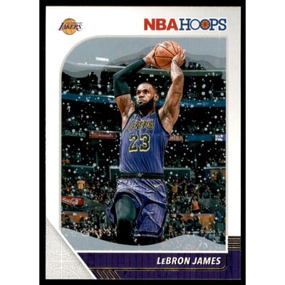 2019-20 Hoops Winter #87 LeBron James