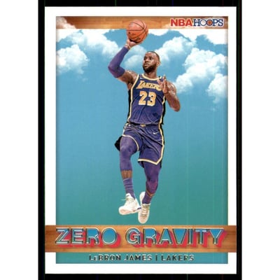 2019-20 Hoops Zero Gravity #18 LeBron James