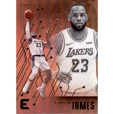 2019-20 Panini Chronicles Bronze #223 LeBron James/Essentials