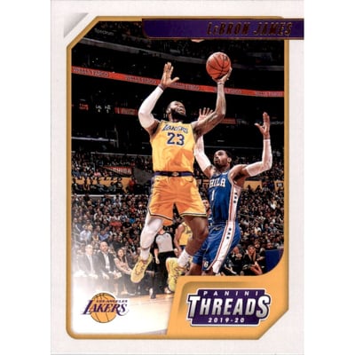 2019-20 Panini Chronicles Bronze #86 LeBron James/Threads