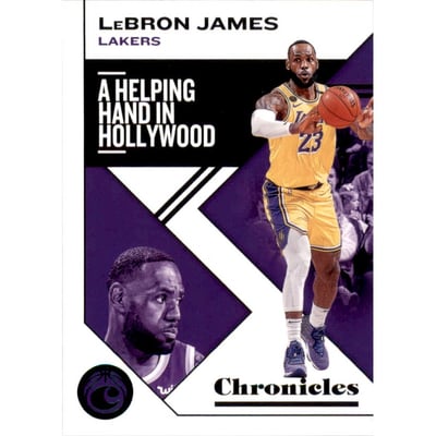 2019-20 Panini Chronicles Green #10 LeBron James