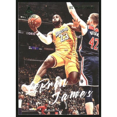 2019-20 Panini Chronicles Green #162 LeBron James/Luminance