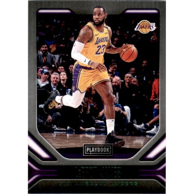 2019-20 Panini Chronicles Green #176 LeBron James/Playbook