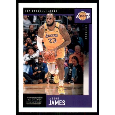 2019-20 Panini Chronicles #607 LeBron James/Score