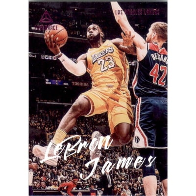 2019-20 Panini Chronicles Pink #162 LeBron James/Luminance
