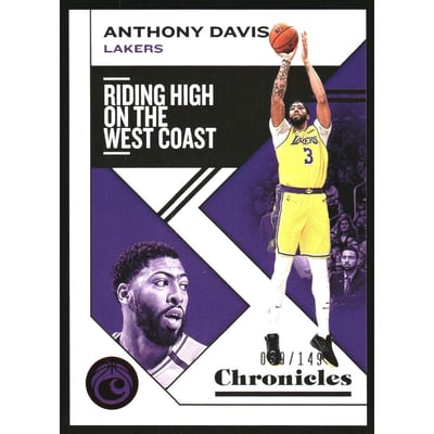 2019-20 Panini Chronicles Red #16 Anthony Davis