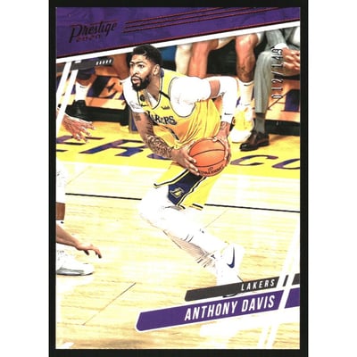 2019-20 Panini Chronicles Red #53 Anthony Davis/Prestige