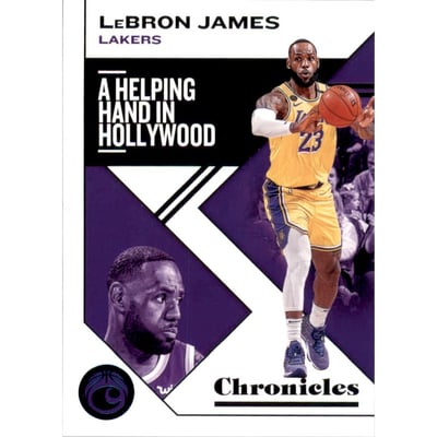 2019-20 Panini Chronicles Teal #10 LeBron James