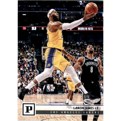 2019-20 Panini Chronicles Teal #112 LeBron James/Panini
