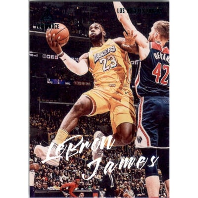 2019-20 Panini Chronicles Teal #162 LeBron James/Luminance