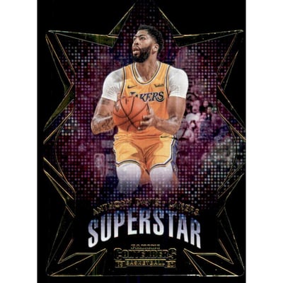 2019-20 Panini Contenders Superstar Die Cuts #6 Anthony Davis