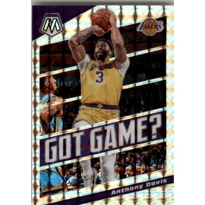 2019-20 Panini Mosaic Got Game? Mosaic #6 Anthony Davis