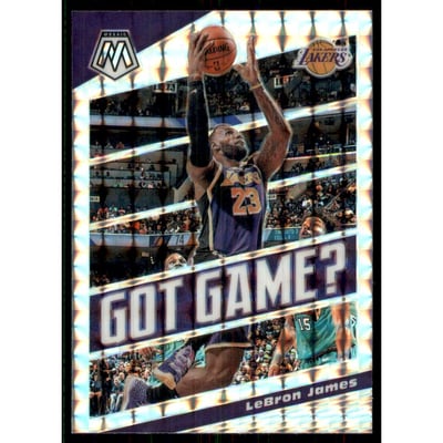 2019-20 Panini Mosaic Got Game? Mosaic #7 LeBron James