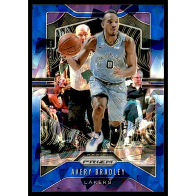 2019-20 Panini Prizm Prizms Blue Ice #137 Avery Bradley
