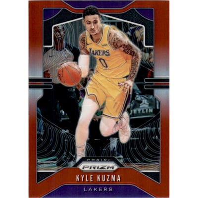 2019-20 Panini Prizm Prizms Red #130 Kyle Kuzma