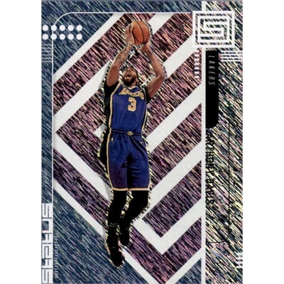 2019-20 Panini Status Blue #195 Anthony Davis