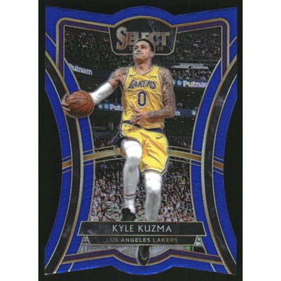 2019-20 Select Prizms Blue Die Cut #133 Kyle Kuzma