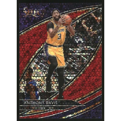2019-20 Select Prizms Disco Red #230 Anthony Davis