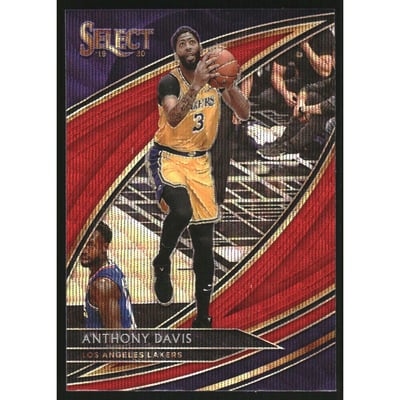 2019-20 Select Prizms Red Wave #230 Anthony Davis