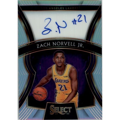 2019-20 Select Rookie Signatures #7 Zach Norvell Jr.
