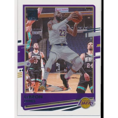 2020-21 Clearly Donruss #49 LeBron James