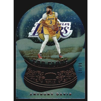 2020-21 Crown Royale Sno Globe #5 Anthony Davis