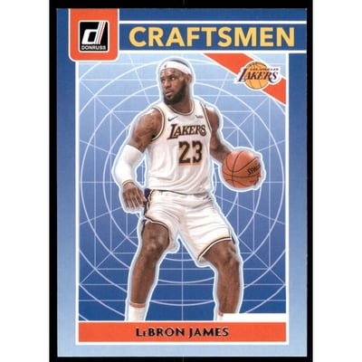 2020-21 Donruss Craftsmen #10 LeBron James