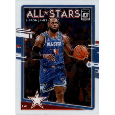 2020-21 Donruss Optic All Stars #2 LeBron James