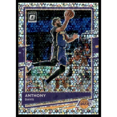 2020-21 Donruss Optic Fast Break Holo #42 Anthony Davis