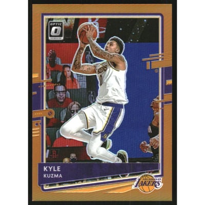 2020-21 Donruss Optic Orange #8 Kyle Kuzma