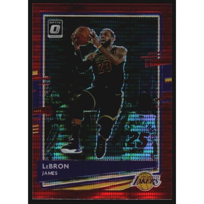 2020-21 Donruss Optic Red Pulsar #13 LeBron James
