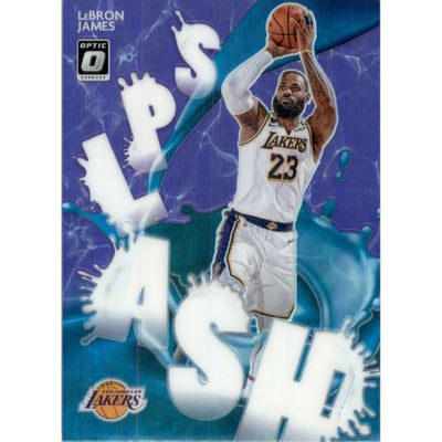 2020-21 Donruss Optic Splash Purple #13 LeBron James