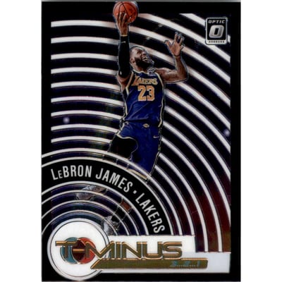2020-21 Donruss Optic T-Minus 3 2 1 #9 LeBron James