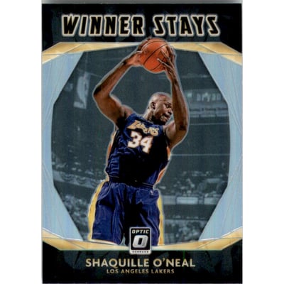 2020-21 Donruss Optic Winner Stays Holo #1 Shaquille O'Neal