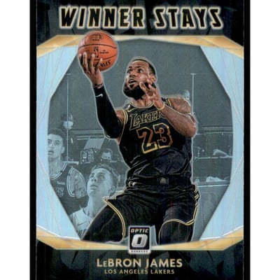 2020-21 Donruss Optic Winner Stays Holo #19 Larry Bird