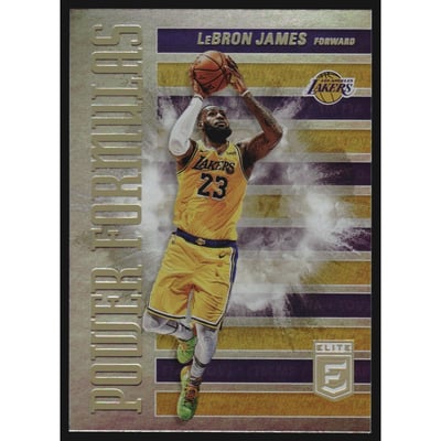 2020-21 Elite Power Formulas #10 LeBron James