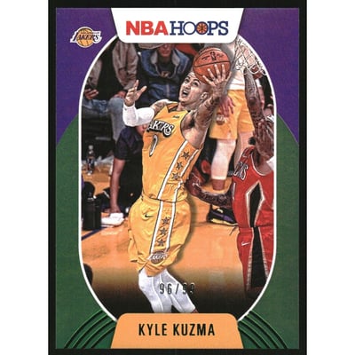 2020-21 Hoops Green #23 Kyle Kuzma