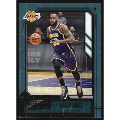 2020-21 Panini Chronicles Green #178 LeBron James/Playbook