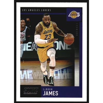 2020-21 Panini Chronicles #614 LeBron James/Score